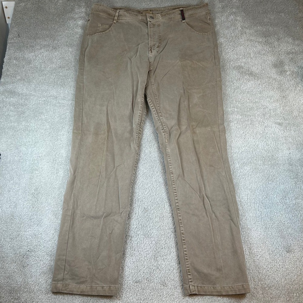 Gramicci Pants Mens XL 38x32 Tan Khaki Original Freedom Cotton Straight Leg USA